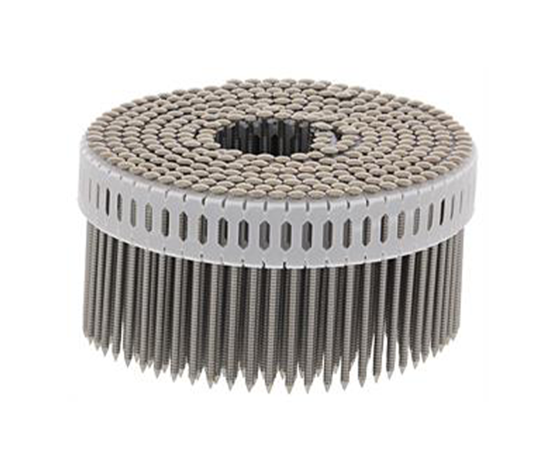 Paslode 0 GN-TAPE PLASTIC GEBONDEN SPOELNAGELS LENSKOP, INOX A4