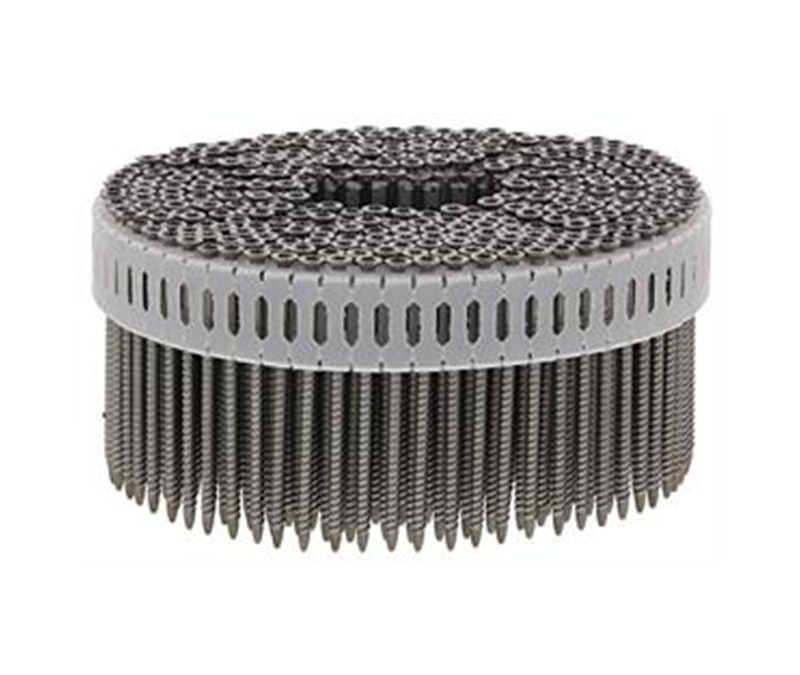 Paslode 0 IN-TAPE PLASTIC GEBONDEN SCHROEFNAGELS, INOX A2